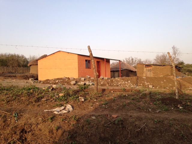 RDP houses in the community